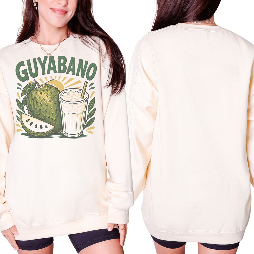 Guyabano Soursop Fruit and Iced Drink Tropical Sweatshirt